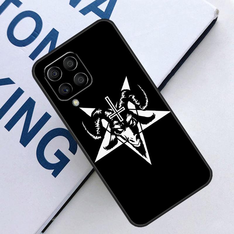 Gethuvud Satan För Samsung Galaxy M14 M34 M54 M31 M13 M33 M12 M32 M52 M11 M21 M35 M53 M55 M15 M06 M16 Fodral