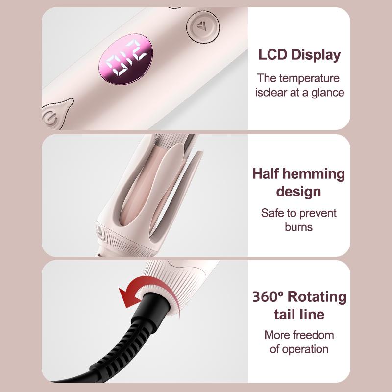 Women's Large Wave Egg Rollers Large Wool Rollers Automatic Curling Iron Tempering Egg Rollers