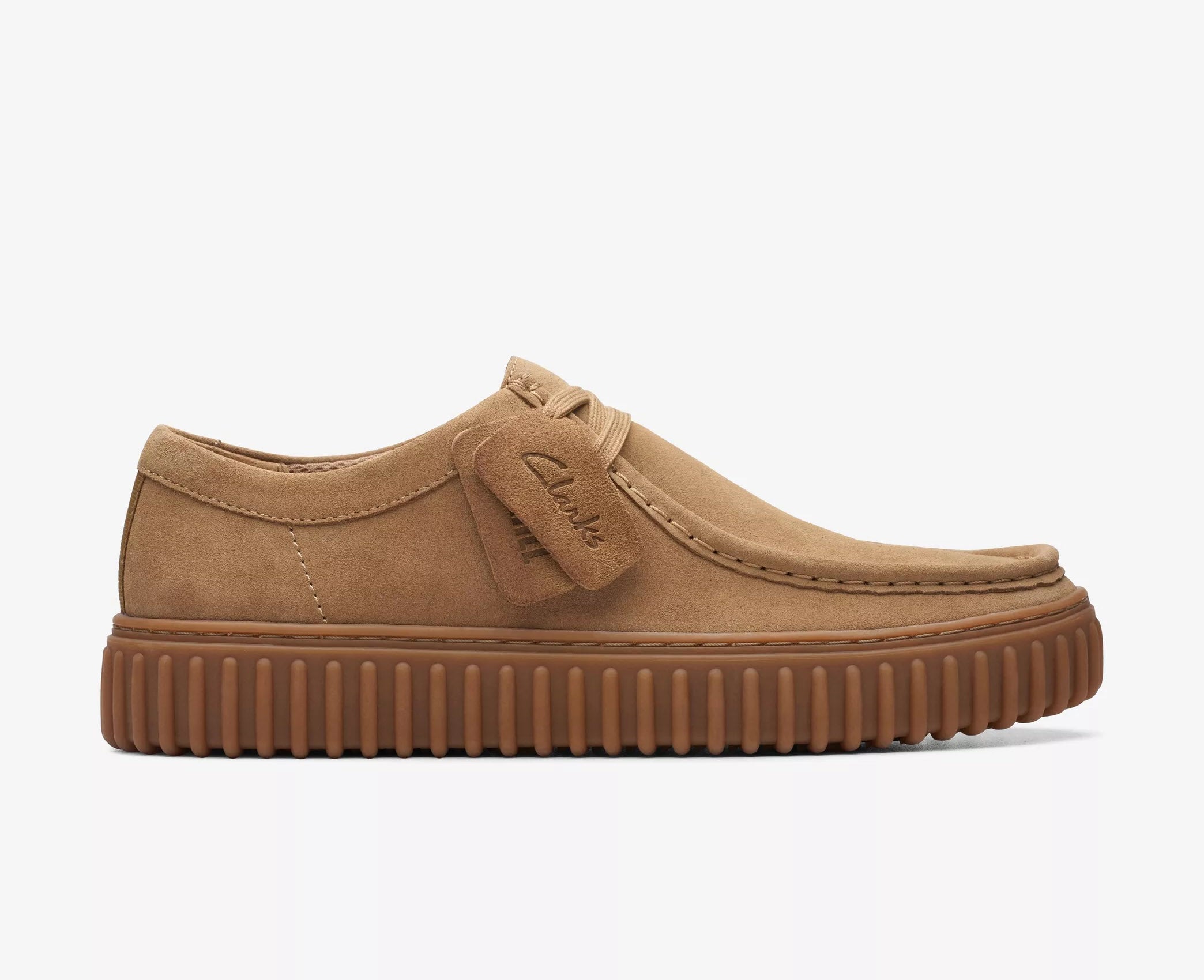 

Clarks Torhill Lo Темно-песочная замша 41 коричневый