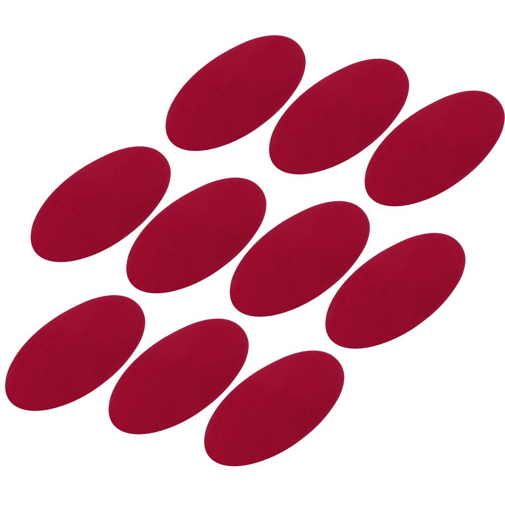 10 Pack Elbow Knee Iron-on Fabric Patches Repair Patches Oval Repair Patch Self-adhesive for Clothing Repair Crafts Repair Kit