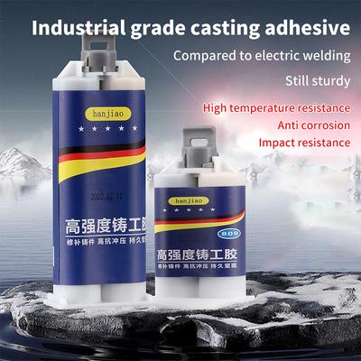 50/100Ml Cold Weld Strong Defect Repair Agent Glue Metal Repair Paste 2 In1 Industrial Ab Caster Glue Heat Resistant Sealant