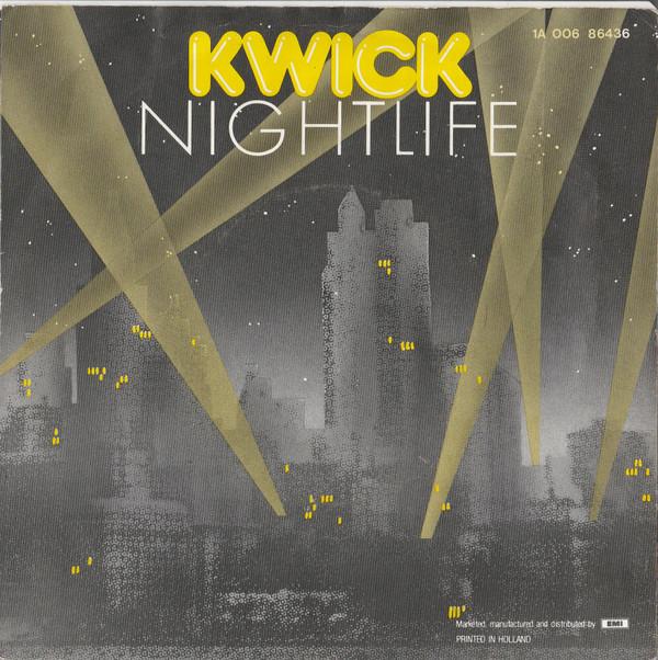 

7inch Record KWICK - Nightlife A8091 EMI AMERICA 1981 US Soul/Funk Used