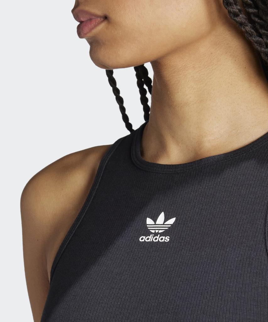 ADIDAS Rib Tank Dress - Black / Iu2405