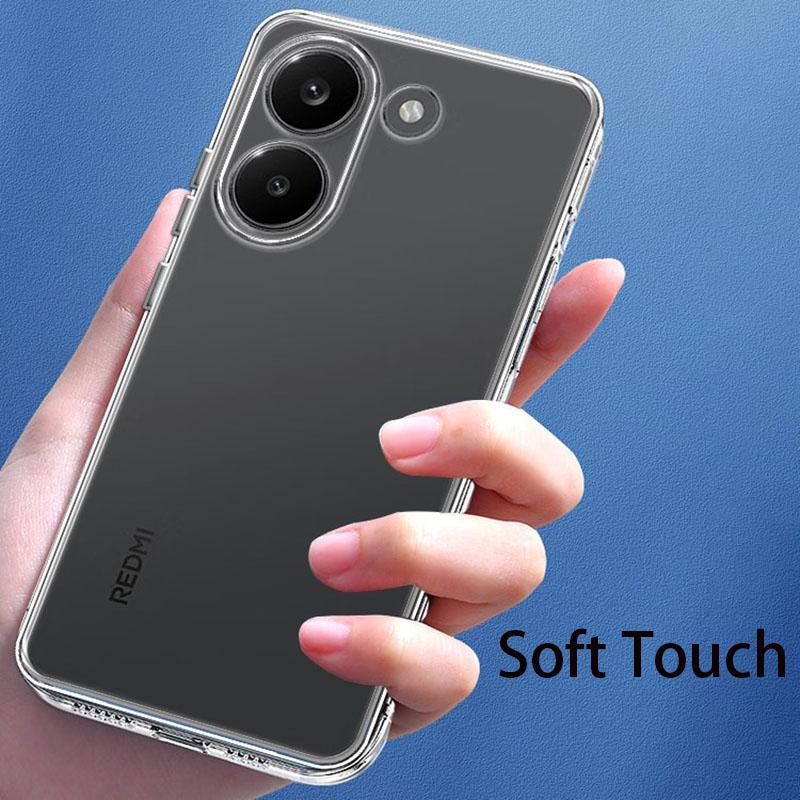 Simple Slim Soft TPU Clear Transparent Phone Case For Xiaomi Poco X8 Pro Max PocoX8Pro PocoX8ProMax G Cover Capa Perfect Fit