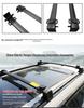 Aluminum Roof Rack Crossbars for Jeep Liberty/Patriot Luggage Modification