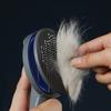 Cat And Dog Comb Hair Removal Self Cleaning Pet Needle Combs Puppy Kitten Grooming Accessories Pet Supplies