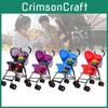 Stroller Ultra Kids Lightweight Foldable Convertible Seat One Button Rotation