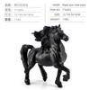 Nine Simulation Ranch Horse Farm Horse Model Haverin Stallion Sharma Hanover Horse Arabian Horse Ornament