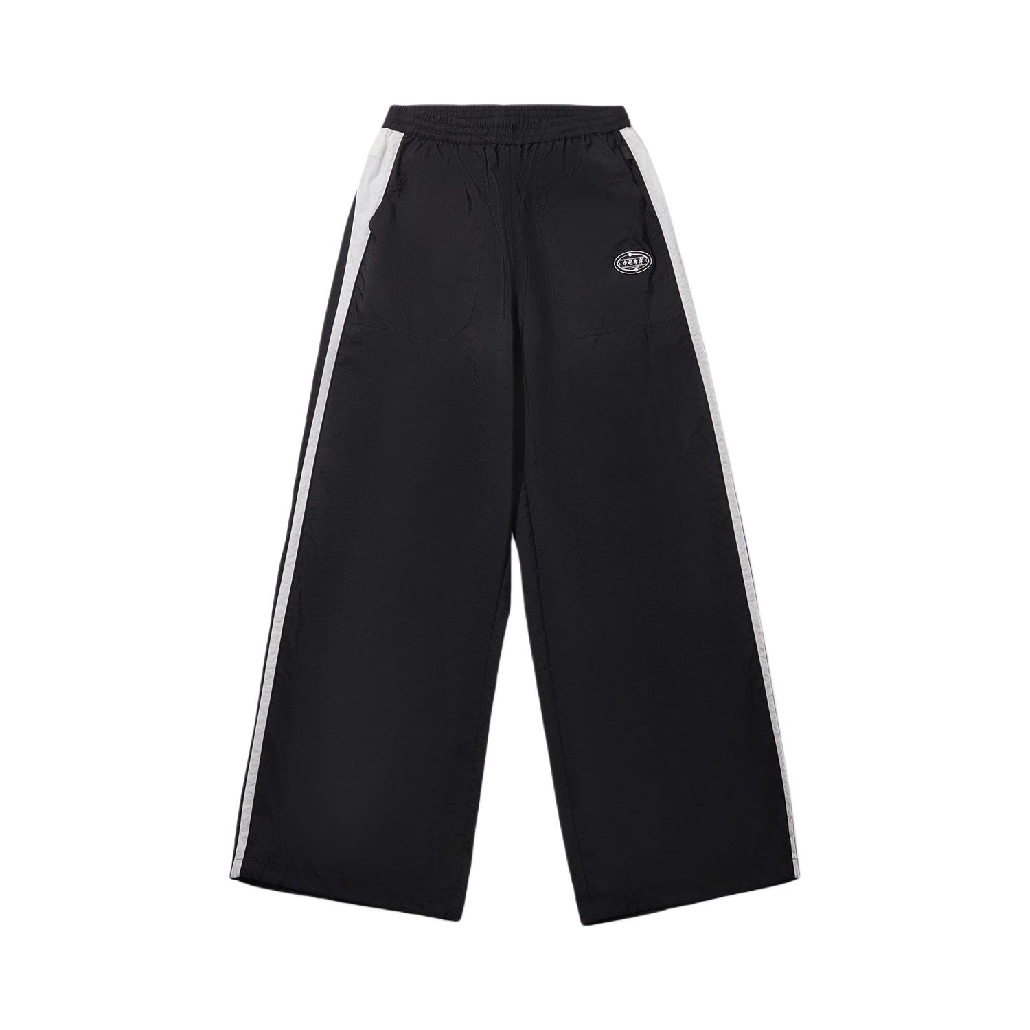 Li Ning Полосатые Мягкие Универсальные Простые Свободные Спортивные Длинные Брюки Женские низ AYKW854-3 M