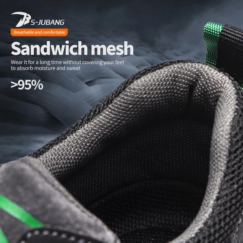 Oddychające stalowe buty robocze z noskami buty ochronne męskie obuwie ochronne przeciw rozbiciu niezniszczalne obuwie ochronne buty robocze trampki