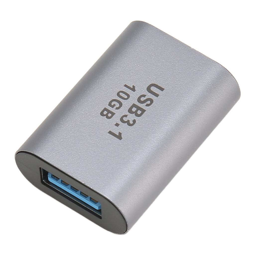 Адаптер USB 3.1 на Type C гнездо-гнездо 10 Гбит/с Plug and Play Адаптер USB A на USB C для телефона