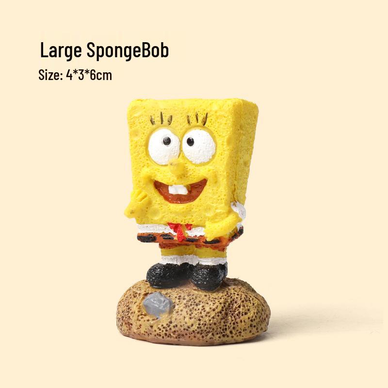 Ananas Huis Aquarium Decoratieset – Thema Figuurtjes en Decoraties van SpongeBob