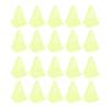 20Pcs Plant Bell Cover Reusable Clear Plastic Garden Cloche Dome Protect Against Sun Frost Snails