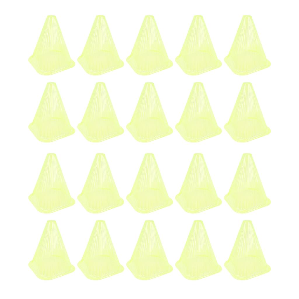 20Pcs Plant Bell Cover Reusable Clear Plastic Garden Cloche Dome Protect Against Sun Frost Snails