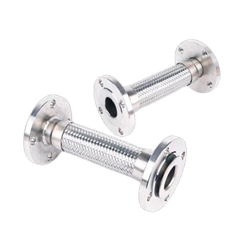 304 Stainless Steel Flanged Corrugated Hose with PTFE Liner