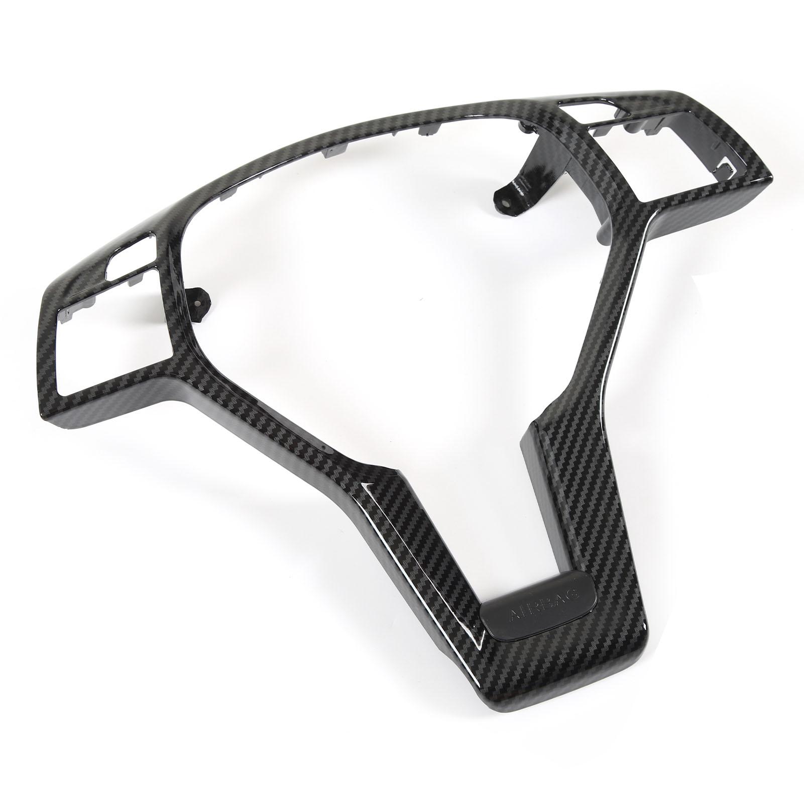 

Накладка на руль 0994640013 Панель-декорация руля Наклейка Замена для Benz C-CLASS E-CLASS Серебристый Carbon Fiber Style