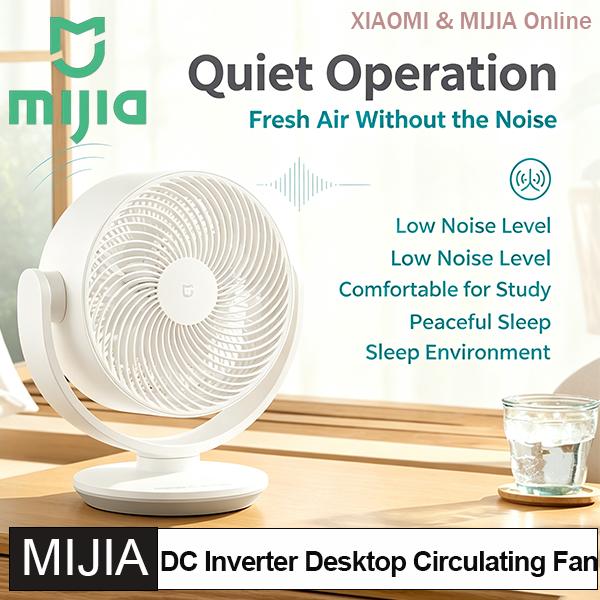 MIJIA DC Inverter Desktop Circulating Fan Home Desktop Fans Intelligent Three-dimensional Air Supply Support MI HOME App CN