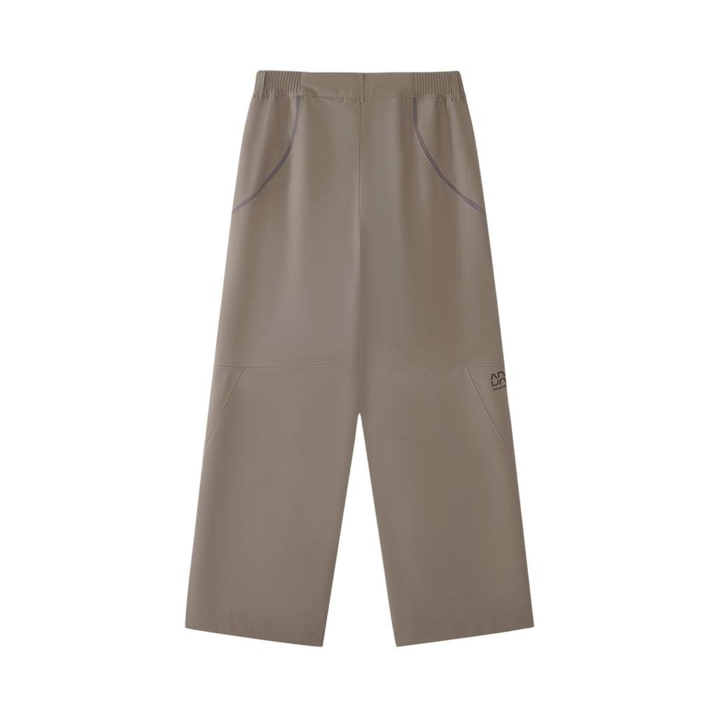 Fila Fusion Outdoor Water-Resistant Comfortable Basic Woven Simple Straight-Leg Mid-Rise Casual Pants Women Bottoms T11W617803F-BN