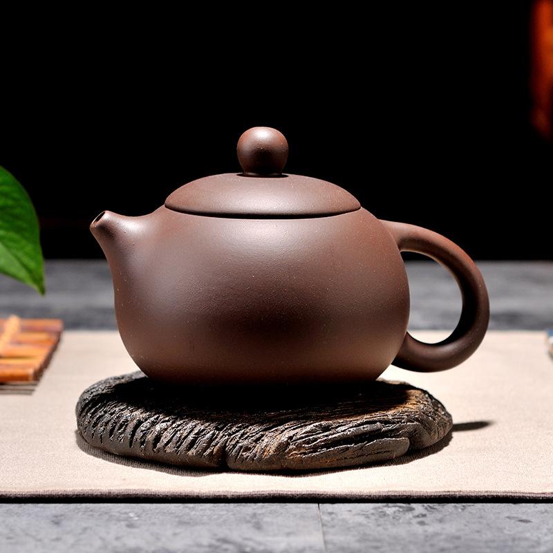 Kann auf dem Kopf stehen Yixing lila Sand Teekanne zur Teezubereitung Handgefertigt kleine Xishi Haushalts-Großraum-Teekanne Kung Fu Teeset