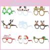 Kids Christmas Merry 3d Paper Glasses For Party Photo And Seasonal Event Decor