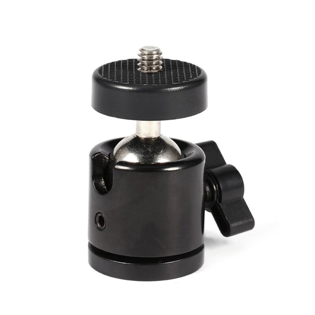 1/4" 3/8" Tripod Adapter Ball Head Bracket For Dslr Camera Connector