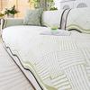 Summer Ice Silk Special-shaped Sofa Cushion 2025 New Irregular Fixed Non-slip Sofa Mat Seat Cushion Cover Cloth Towel