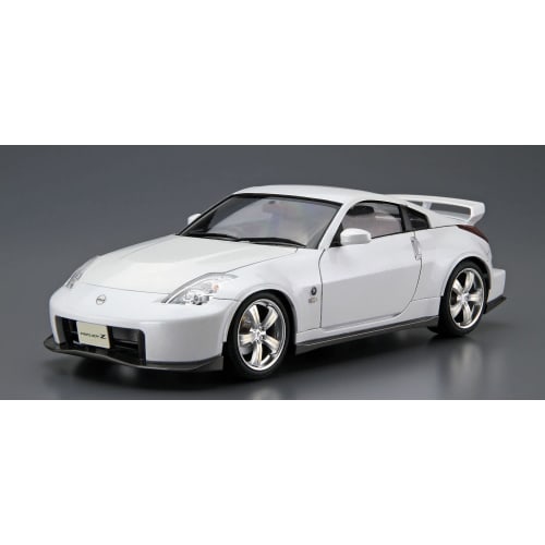 Aoshima Bunka Kyozai 1/24 Scale The Model Car Series No. 69 Nissan Z33 Fairlady Z Version Nismo 2007 Plastic Model