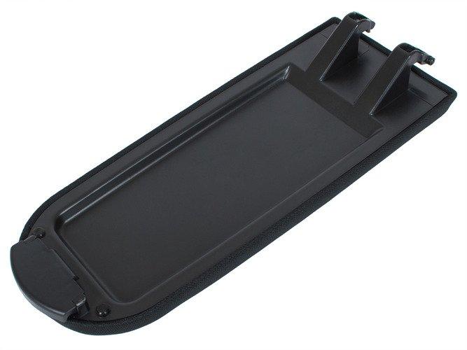 Seat Ibiza IV 2008- Armrest Flap with Button and Upholstery Set BLACK FABRIC