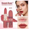 Kugelförmiger matter Lippenstift Wasserdicht Langanhaltend Samtige Lippenfarbe Pigmentiert