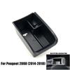 Automobile Armrest Storage Box For Peugeot 308 408 2008 3008 4008 5008 Center Console Container Storage Organizer Car Accessorie