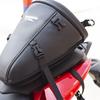 Motorcycle Rear Seat Bag Large Capacity Waterproof Crossbody Tail Bag Multifunctional Motorcycle Saddle Bag for Outdoor Riding