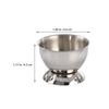 2Pcs Stainless Steel Boiled Egg Holder Egg Cup Tabletop Kitchen Dining Room Restaurant Easter Holiday Decoration