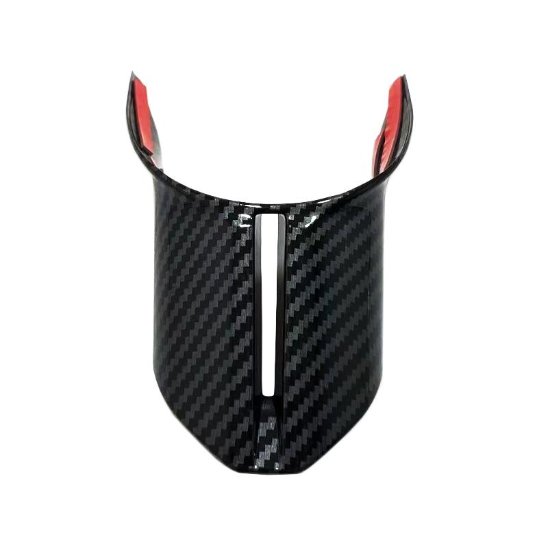 

Автомобильное рулевое управление с плоским колесом, нижняя U-образная накладка, АБС-пластик для Mercedes Benz CES Class W206 W213 W223 Carbon Fiber Color