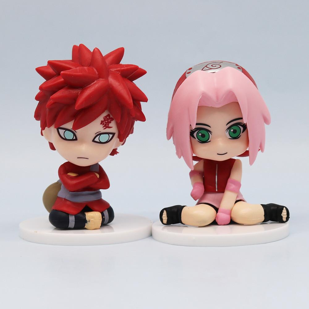 Uzumaki Naruto Uchiha Sasuke Kakashi Haruno Sakura Character Model Ornaments