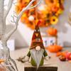 Cute Thanksgiving Turkey Doll Funny Faceless Dwarf Doll Crafts Miniature Figurine Sculpture  Autumn