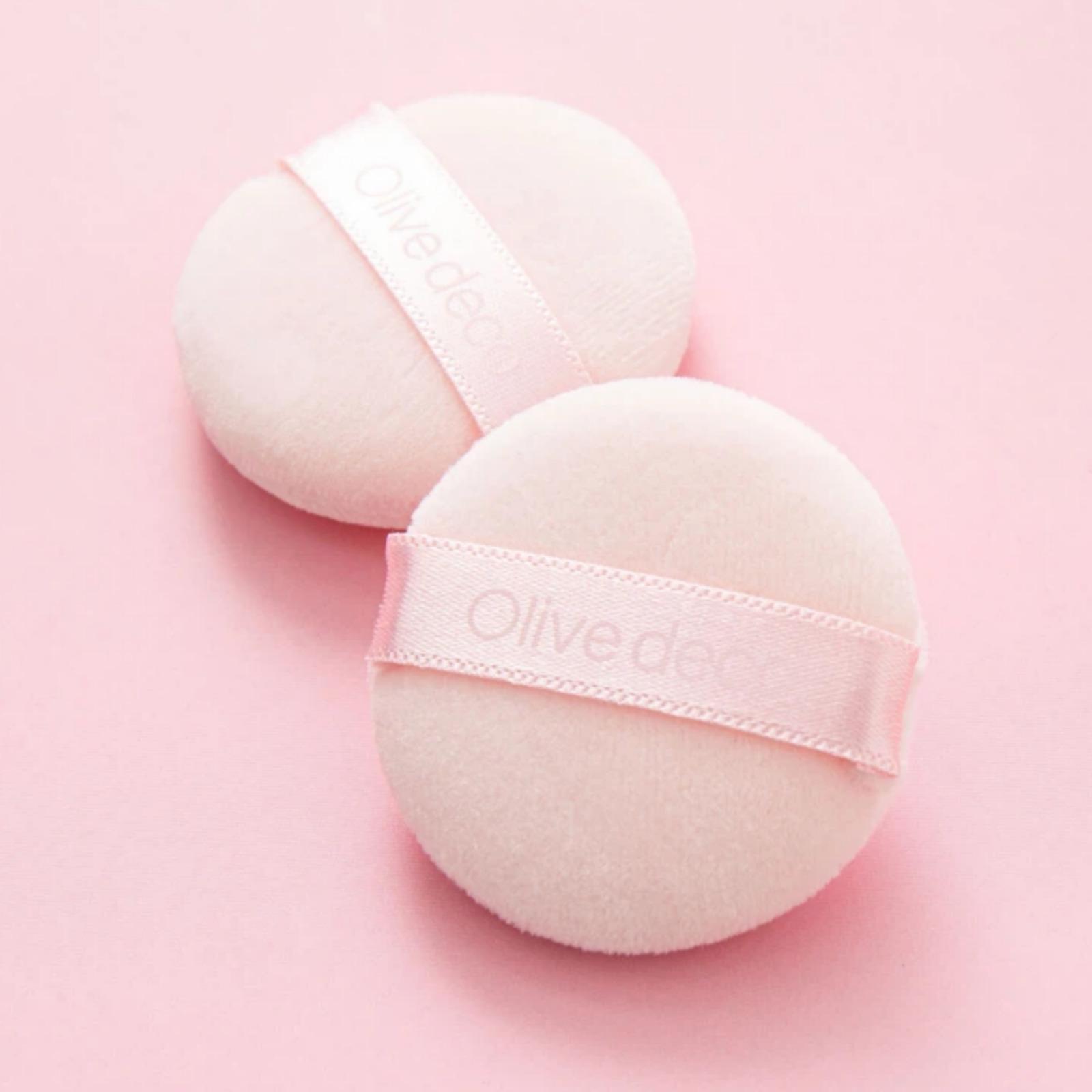 Daiso Mini Powder Puff 2pcs 2 Pieces