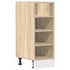 VidaXL Meuble bas "Riga" Chêne Sonoma 30 x 44,5 x 81,5 cm Bois d'ingénierie 854195