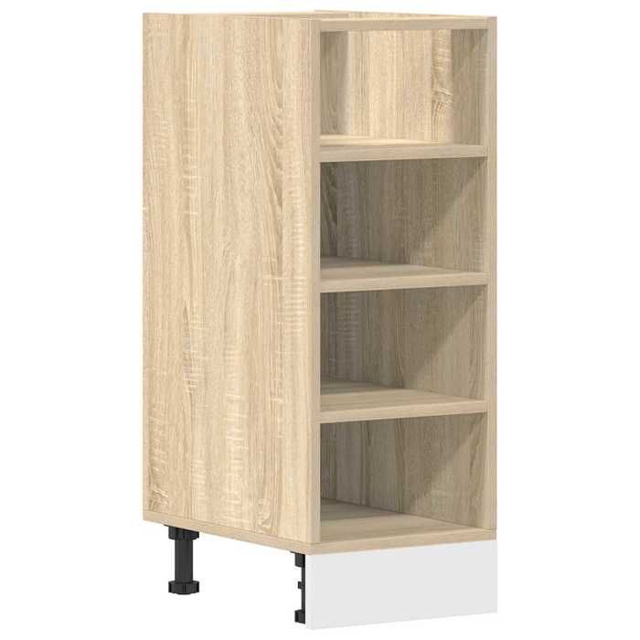 VidaXL Meuble bas "Riga" Chêne Sonoma 30 x 44,5 x 81,5 cm Bois d'ingénierie 854195