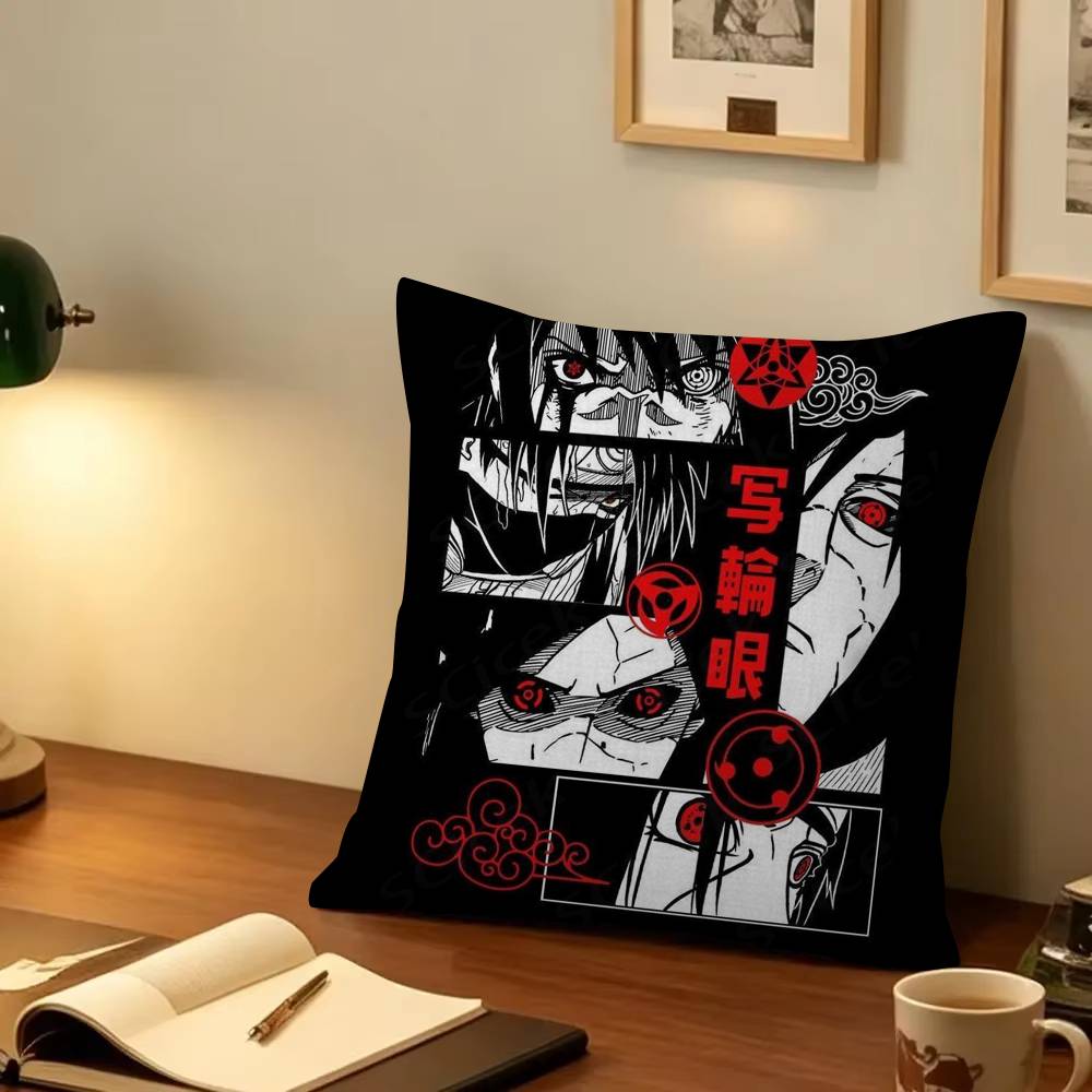 NARUTO black Pillow Anime Pillow Sofa Bed Head Pillow Cover Cushion Cover Fashion