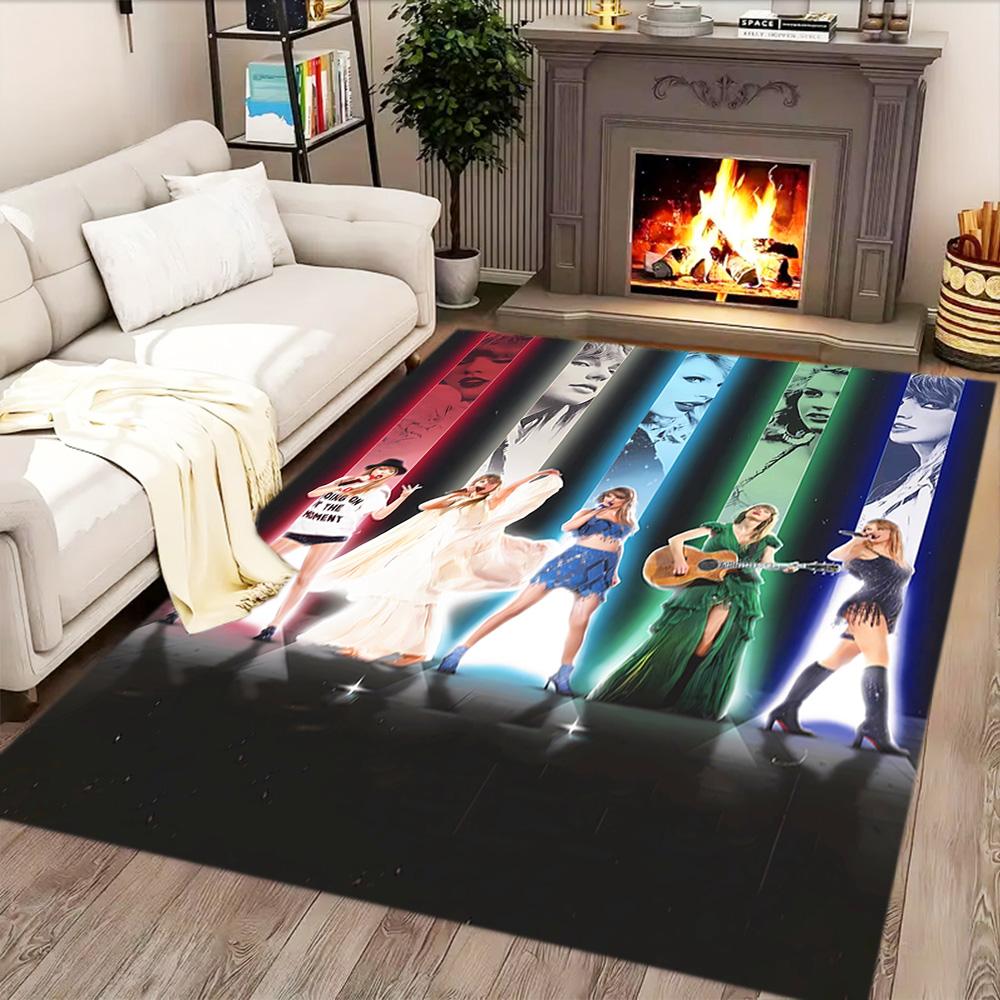 Tappeto Taylor Swift Era per Soggiorno, Camera da Letto, Studio, Corridoio, Perfetto per Decorazione Casa o Regali di Festa