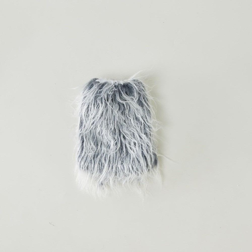 Harajuku Furry Leg Warmers Y2K Aesthetic Winter Leg Coverings Faux Fur Leg Warmers  Streetwear