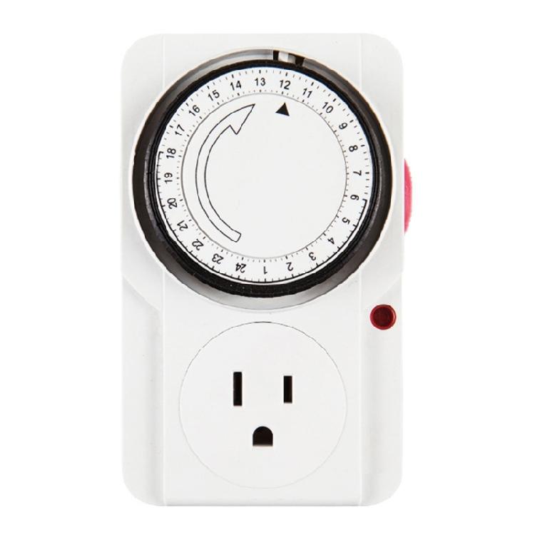 24 Hour Timer Switches Plug for Daily Appliance Scheduling, 24 Hour Cycle with Precise 15 Minutes Setting