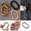 Accessories Snap Bottle Hooks Bag Belt Buckles Outdoor Carabiner Spring Oval Rings Handbags Clips