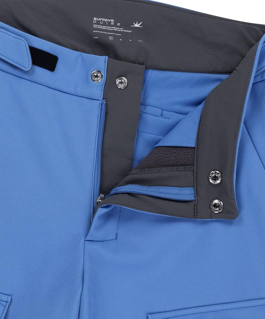 Sun Love Velo Softshell Cargo Pants Blue