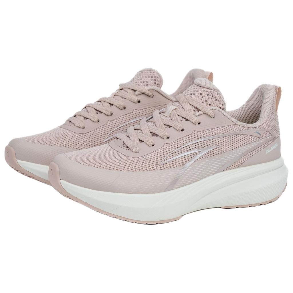 Anta Cloud Tracking Comfortable Trendy Shock Absorbing Non-Slip Low-Top Casual Running Shoes Women Sneaker Pink 122535522R-3