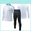 Adult Long-sleeve Zip-up Training Suit With Stand Collar Autumn And Winter Football Apparel