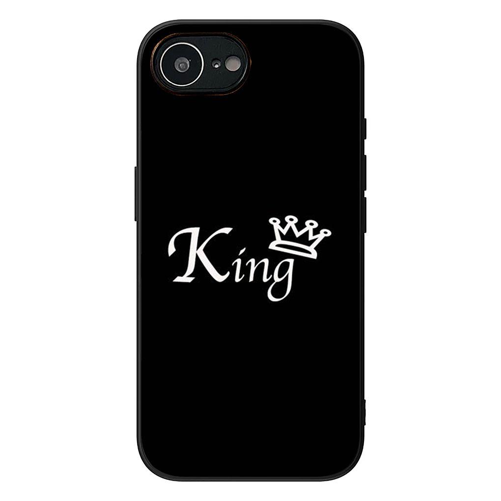 Cover for Samsung Galaxy Note 20 9 8 S8 S10 S9 Plus A54 A33 A21S A31 M21 S10E A17 Coque Phone Case Crown King Queen Princess