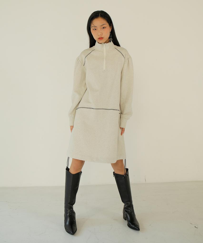 Nouah Zip-Up Dress