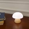 Warm White Lights Mushroom LED Table Lamp Dimmable Function USB Charging Port USB Charging Night Light LED Technology