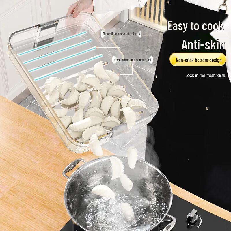Jia Bang Shou 3-Layer Multi-function Dumpling Storage Box